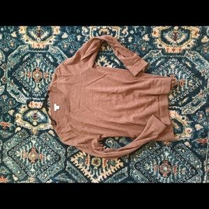 J crew teddie tan sweater
